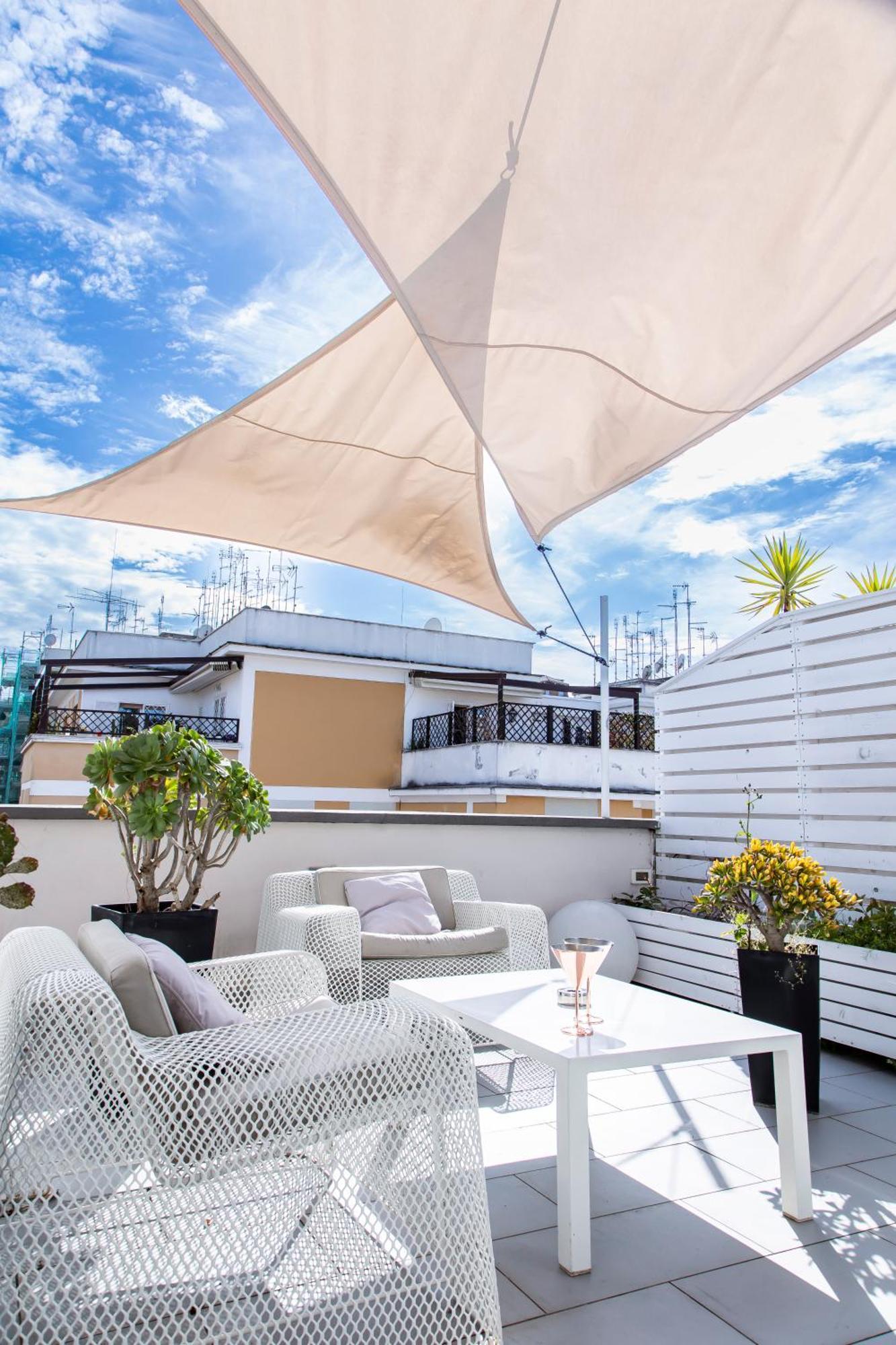 Glamroom Luxury Terrace Gasthuis Rome