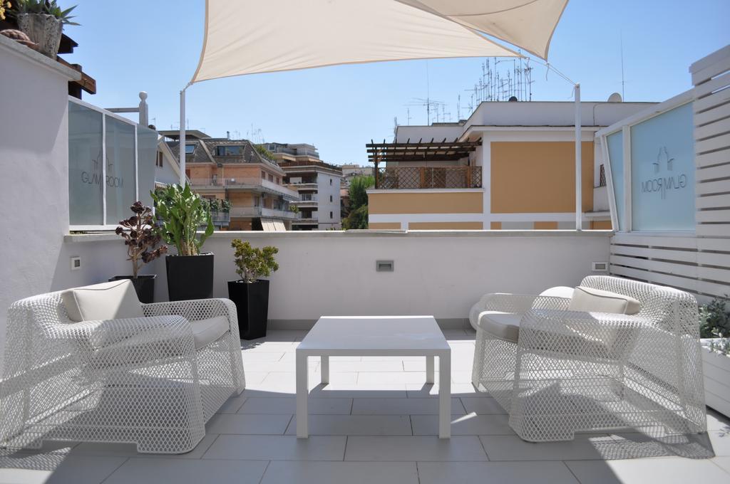 Gasthuis Glamroom Luxury Terrace Rome